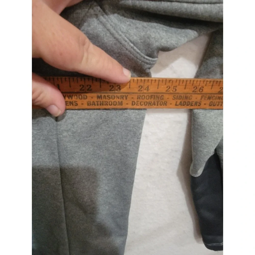 The North Face Mens XL Pullover Grey Heathered 1/4 Zip Tech Fleece‎ CY652 Jacket